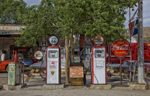 vintage gas station, gas pumps, gas-392743.jpg